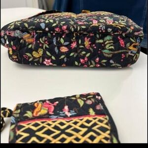 Vintage retired Vera Bradley Ming crossbody and wallet